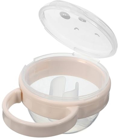 ibasenice Estuche para Chupete Portátil de Pp Gancho Fácil y Almacenamiento Seguro para Ñiño, Caja para Chupete Reutilizable y Práctica para Viaje