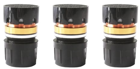 Qomcsrl 3X Nucleo per Microfono Dinamico Unidirezionale Capsula per Microfono Dinamico KTV N-162