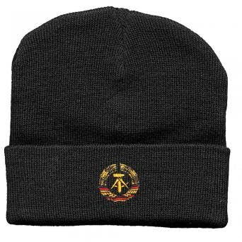 Hip-Hop Mütze DDR Emblem 54074 schwarz