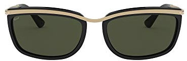 Ray-Ban Herren 0PO3229S Sonnenbrille, Schwarz (Black), 60.0