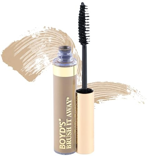 Boyd’s Brush It Away | Grey Hair Root Touch Up for Women & Men | Temporary Hair Color Mascara | Quick-Dry Water-Resistant Concealing Formula | Blonde
