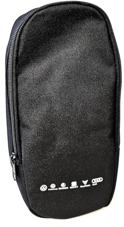 Volkswagen Z2504505MA Öltasche Motoröl, für 1L Flasche, 6-Marken-Design, mit Einfüll-Trichter (Einweg)