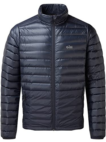 Gill Portland Hydrophobic Down Jacket Warm, Windproof & Water Repellent Navy