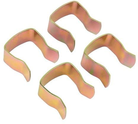4 clip a U in metallo per unire basi per divano letto o basi per letto ottomano (4 pezzi)