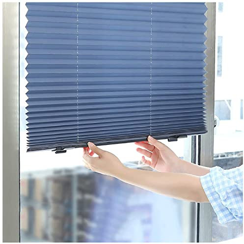 DLLY Saugnapf-verdunkelungsrollos, 65x120/80x140cm Sonnenschutzrollos, Fensterrollos Ohne Bohren, Auto-sonnenblenden, Temporäre Jalousien, Rollos Für Fenster/türen,65x140cm/25.6 * 55in