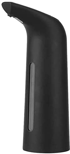 Anlayliay Black Automatic Soap Dispenser Touchless, Auto Liquid Soap Dispenser for Kitchen Bathroom 400Ml