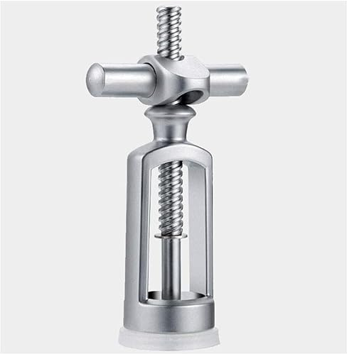 corkscrews wine bottle opener， Sacacorchos de vino multifuncional, herramienta de sacacorchos for el hogar, kit de sacacorchos de viaje, perfecto for los amantes del vino (plata)