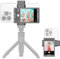 Newmowa 4K 30 con Cable +1080P inalámbrico Grabación Vlog Selfie Monitor de Pantalla de teléfono,Cámara Trasera de teléfono para Selfie Vlog TikTok,Compatible con iPhone
