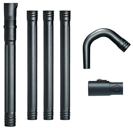 WETOOLPLUS Dachrinnenreinigungsset mit 1 Schulterriemen, passend für Black Decker 3-in-1 elektrischer Laubbläser und Laubsauger/Mulcher (BV3600, BV6000, BV6600, BEBL7000) (für Black Decker,