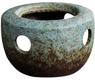 Amosfun Vintage Teekannenwärmer Aus Keramik Teekocherwärmer Mit Warmhaltefunktion Teekannenwärmersockel Für Täglichen Teegenuss