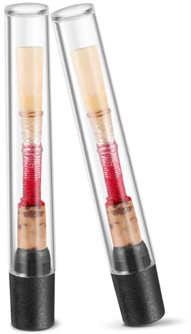 BESPORTBLE Handgefertigte Oboenrohrblätter Weich und Leicht 2 Stück aus Bambus Zufällige Farbe Professionelles Instrumentenzubehör für Auftritte für Oboe
