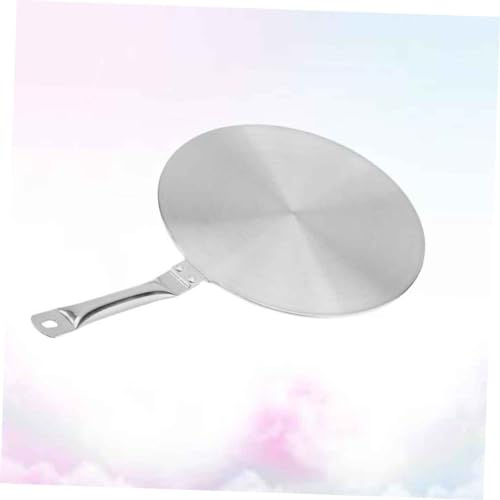 MOTHNUR 1pc Stainless Steel Induction Disk Thermal Guide Plate for Heat Conversion Induction Gas and Electric Cookers Versatile Cooking for Cookware