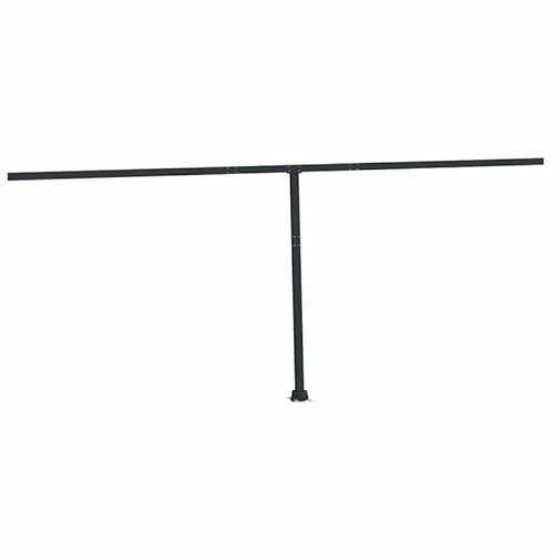 Markisenstützen aus Eisen 600x245 cm Anthrazit - Stabile Halterung für Terrassen und Balkone - Wetterfest und langlebig