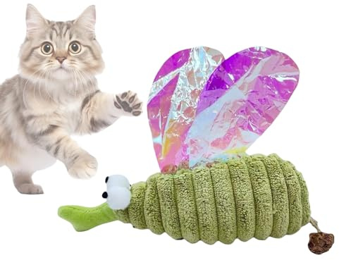 pour Chat avec à Chat | Fournitures résistantes aux morsures pour Chaton, à mâcher en Peluche, pour l'intérieur – Exercice, Poursuite et Divertissement – Jouer