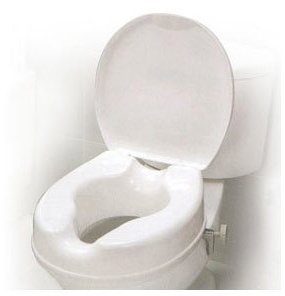 RIALZO PER WC CON COPERCHIO H. 10CM