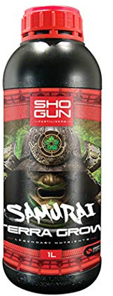 Shogun Samurai Terra Grow Bloom Soil Rooting Mineral Nutrient Hydroponics (Grow 1L)