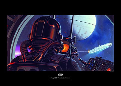 Komar Wandbild | Star Wars Classic RMQ TIE-Fighter Pilot | Kinderzimmer, Jugendzimmer, Dekoration, Kunstdruck | ohne Rahmen | WB158-70x50 | Größe: 70 x 50 cm (Breite x Höhe)