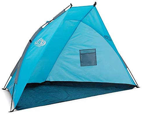 Spokey Strandzelt 210 x 105 cm Pop-Up Strandzelt Wurfzelt