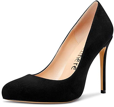 Castamere Zapatos de Tacón Mujer Moda Punta Redonda Tacón de Aguja 10CM High Heels