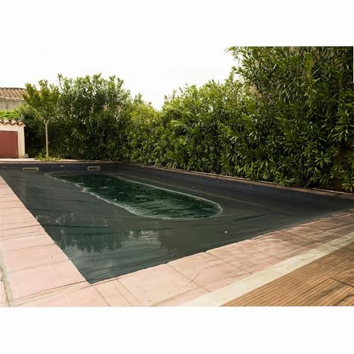 WERKA PRO Red de protección para Piscina 100g/m2 5 x 10 m | Aluminio, resistente a la intemperie, tratado anti-UV, resistente, duradero, uso piscina, malla 4 x 6 mm