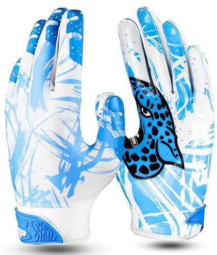 PLAYEUR Cheetah Rapid Strike Series fotbollshandskar – Unleash Speed, Supreme Grip – långvarig prestanda för vuxna, barn och ungdomar fotbollshandskar – den ultimata atletiska gåvan