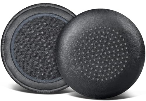 SOULWIT Coprire i padiglioni auricolari di ricambio per Plantronics Poly BlackWire C510/C520/C710/C720/C725, Coprire i cuscinetti auricolari per BlackWire 510/520/710/720/725-Nero