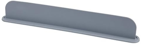 BBTISG Reusable Kitchen Silicone Splash Guards, 52 * 8.5 * 5cm Water Sink Flap Sink Water Barrier Baffle Board Splash Guard Water Sink Flap Block Barrier (Grey)