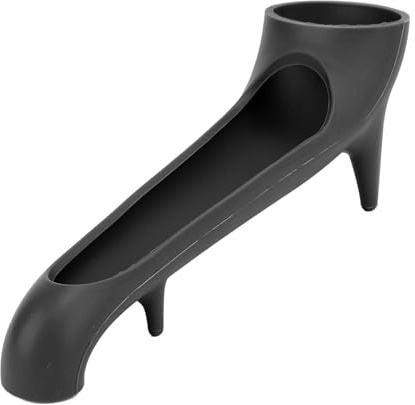 Coffee Maker Water Spout Coffee Maker Parts Food Grade Silicone Water Tank Quick Access Funnel for Coffee Machine Accessories (Black)