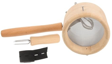 Healeved 1 Satz Handgehaltene Moxibustionsbox Therapiegerät Tank Schlüssel Bausatz gehaltenen sabberlack slack Schmerzlinderung werkzeug Moxa - Stabbrennerhalter Halter für Moxabrenner Metall