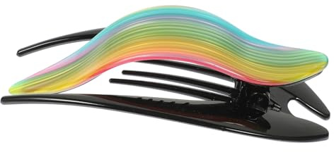 VALICLUD Large French Hair Clip Jaw Claw Clip for Thin and Thick Hair with Strong Grip for Styling and Everyday Use Random Color
