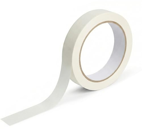 ZMaglorian Ruban de Masquage pour Papier Aquarelle, 15mm x 60m, Blanc, sans Acide et à Faible Adhérence, pour Peinture Précise et Loisirs Créatifs