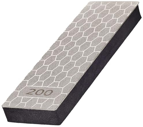 Barra diamantada SENDI Diamond PowerPad, Diamante, Bloques de Lijado, Almohadillas, para el pulido y alisado manual de bordes afilados, Piedra, Baldosas Porcelana, Vidrio, Recorte de Molienda (#200)
