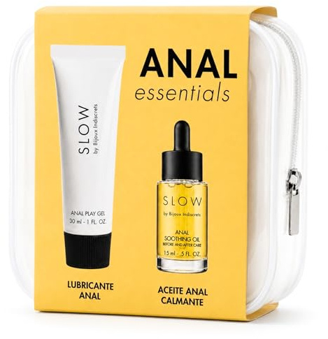Kit Lubricante Anal Base Agua y Aceite Calmante Reparador Pack 2 en 1 con Arnica Aloe Vera y Manzanilla Antes y Después Hidratación Íntima Parejas Dilatador Masaje Erótico 30ml+15ml