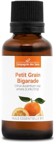 NARANJO AMARGO - 30 mL - Aceite Esencial Orgánico - 100% Puro, Natural, Quimiotipado y Certificado AB