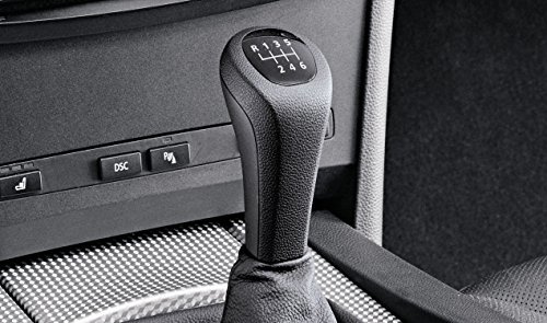 BMW Original Schaltknauf aus Kunststoff, 6 Gänge, schwarz, passend für E90 E90 LCI 25117531232