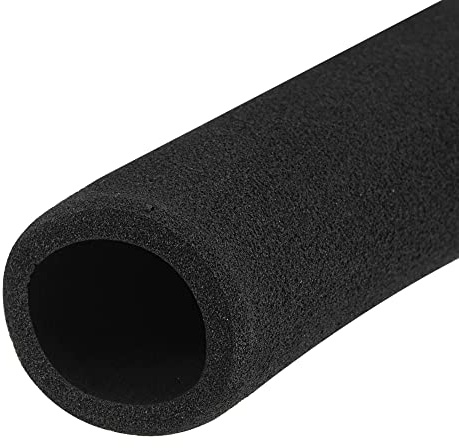sourcing map Schaumstoff Griff Schlauch Handgriff rutschfest Fitnessgerät Werkzeug Griffstütze 25mm Innendmr. 5mm Wanddicke 195mm schwarz