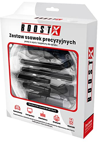 Boost X Staubsauger Düse Mikrodüsenset Bürste klein flexibel für Siemens Bosch Miele Staubsaugerdüse, passend für Staubsaugertypen mit 32/35 mm