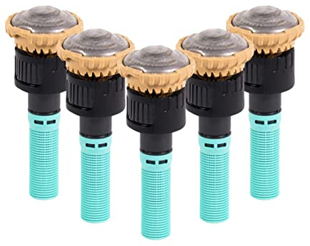 GNCGarden Pack 5 - Boquilla giratoria RainBird R-Van 18 - Rain Bird Toberas de Franja Ajustable 45 º - 270º - Alcance 4 a 5,5 m - Toberas para difusores/aspersor Rain Bird