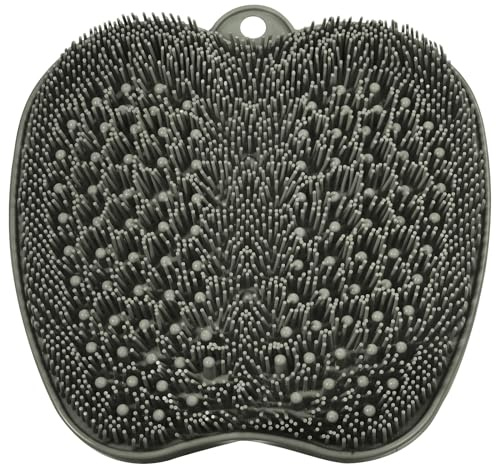 BESKAR Fußwäscher Bath Massage Pad mit Rutschfesten Saugnäpfen, Duschfußschrubber, Fußreiniger