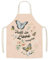BEPSYOM 1 pezzo di grembiule da cucina, grembiule da barbecue in cotone, grembiule da cucina stampato rosa per donna, grembiule personalizzato, regalo divertente
