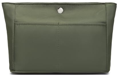 YONBEN Sac de rangement imperméable léger en nylon de grande capacité, Nylon/vert kaki