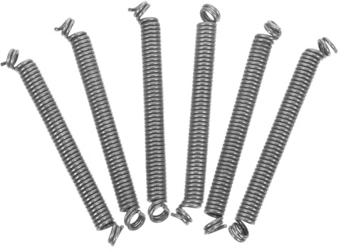POPETPOP Serrage-joint de Porte pour Lave-linge à Chargement Frontal en Fer Argenté, 6 Pièces, Ressort de Porte Stable et Polyvalent pour Joint de Machine à Laver
