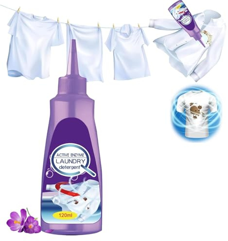 Clothes Oil Stain Remover,Active Enzyme Clothing Stain Remover, Active Enzymatic Laundry Cleaning, active enzyme laundry stain remover, Stubborn Stains Cleaner (1)