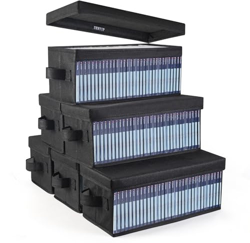 UENTIP 192 CDs in Standard-Jewelcases, 384 CDs in Slimcases und 1050 Discs in CD-Hüllen (6er-Pack)