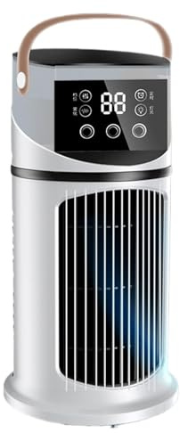 Condizionatori portatili Ventola di raffreddamento, Raffreddatore d'aria personale evaporativo, Ventilatore personale silenzioso Ventilatore da tavolo per camera da Ufficio Auto Tenda