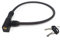 URBAN 435 Candado Bicicleta Cable Antirrobo Acero Trenzado ø9mm, 60cm, Cerradura Seguridad, Cadena Cable Antirobo Universal Casco Moto, Accesorios, Scooter, Bici Eléctrica, Patinete, Bloqueo Ruedas