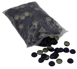 Brewzilla Tappi a corona blu navy, 26 mm, confezione da 1000 pezzi