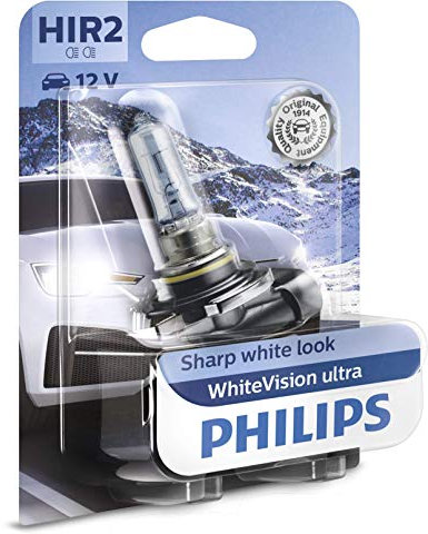 Philips WhiteVision HIR2 bombilla faros delanteros, blister individual