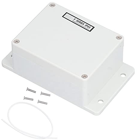 Vattentät Plastprojektlåda, 115x90x55 Mm Cuboid ABS IP65 Elektronisk Kopplingsbox Hölje För Utomhusuniversalprojekt Utan Fast öra
