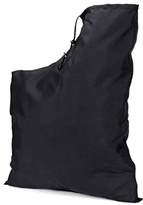 Lecerrot récupération universel pour piècejardin, souffleur feuilles, sac sous vi, récupération réglable, pour le jardin, pour aspirateur et souffleur feuilles, Noir